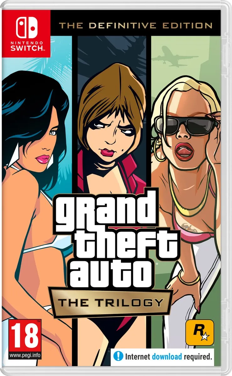 Nintendo Grand Theft Auto The Trilogy Definitive Edition Switch