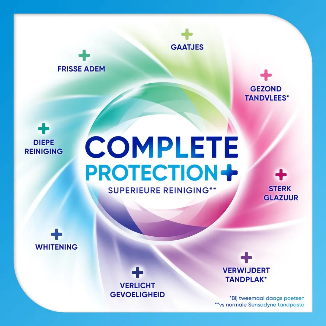 Sensodyne Complete Protection + Advanced Whitening Tandpasta 75ml