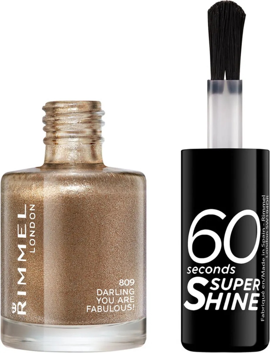 Rimmel London 60 Seconds Supershine Nagellak 809 Darling U R Fab! - 8ml