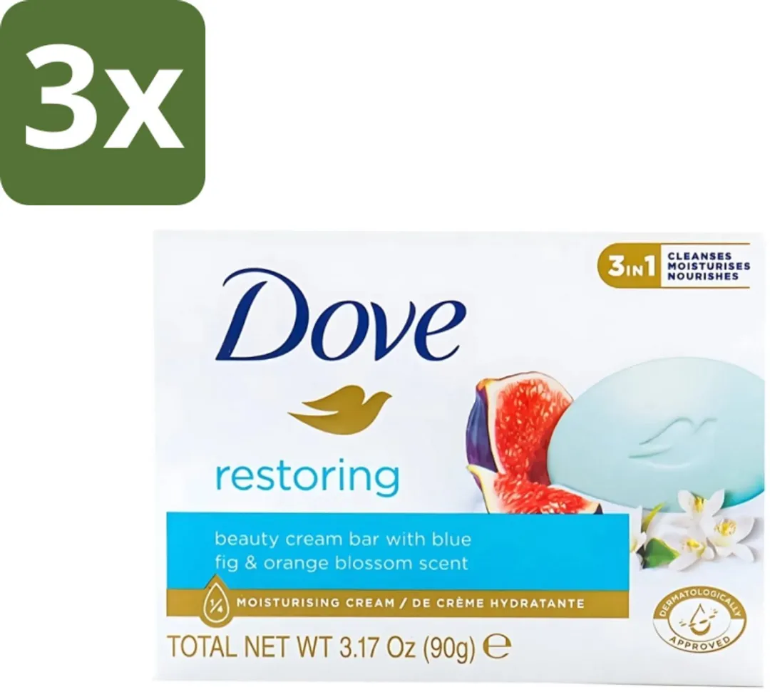 Dove Restoring Zeep Blauwe Vijg & Sinaasappelbloesem