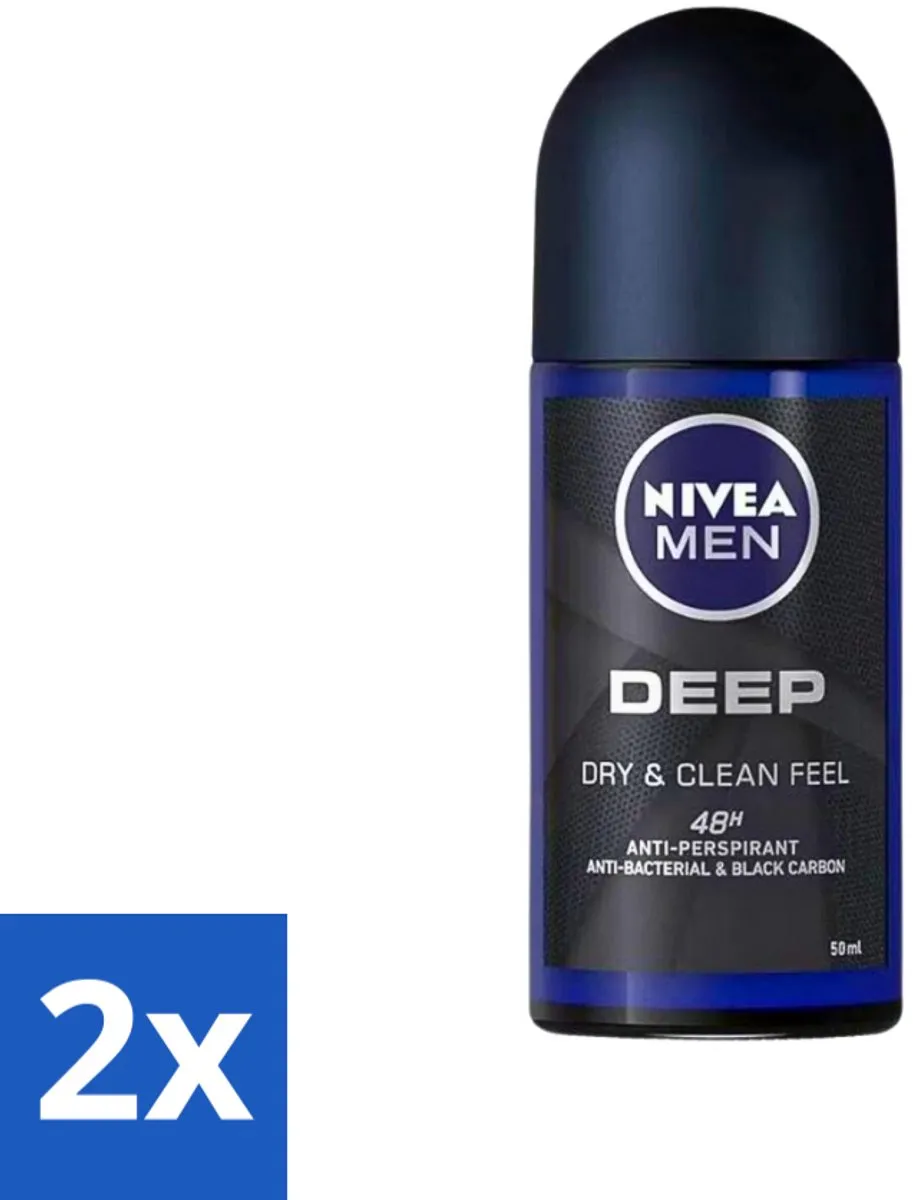 NIVEA MEN Deep Deo Roll-On 50ml