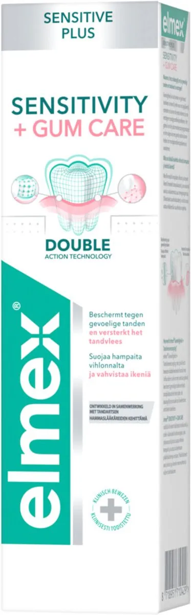 Elmex Sensitive Plus Gum Care Tandpasta 75ml