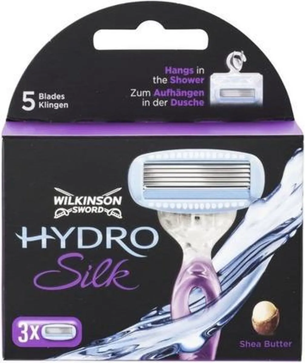 Wilkinson Sword Hydro Silk Scheermesjes 5-delig - 3 Stuks - afbeelding 3 van 3