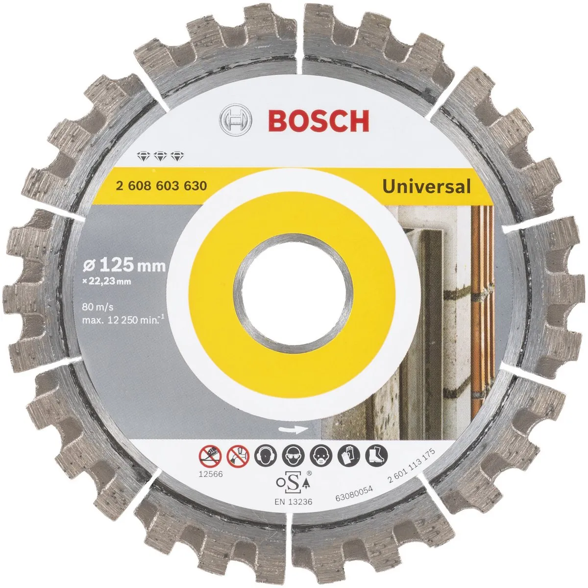 Bosch Diamantschijf Best Univer+Met 125mm