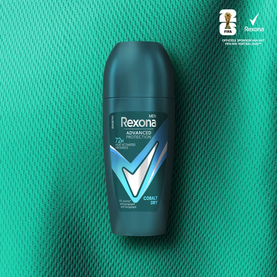 Rexona Men - Anti-Transpirant Roller - Advanced Protection - Cobalt Dry - 6 x 50 ml - Voordeelverpakking
