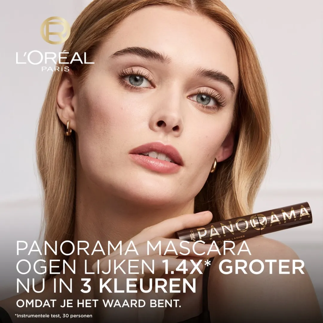 L'Oréal Paris Panorama Mascara Chromatic Bruin - 8ml