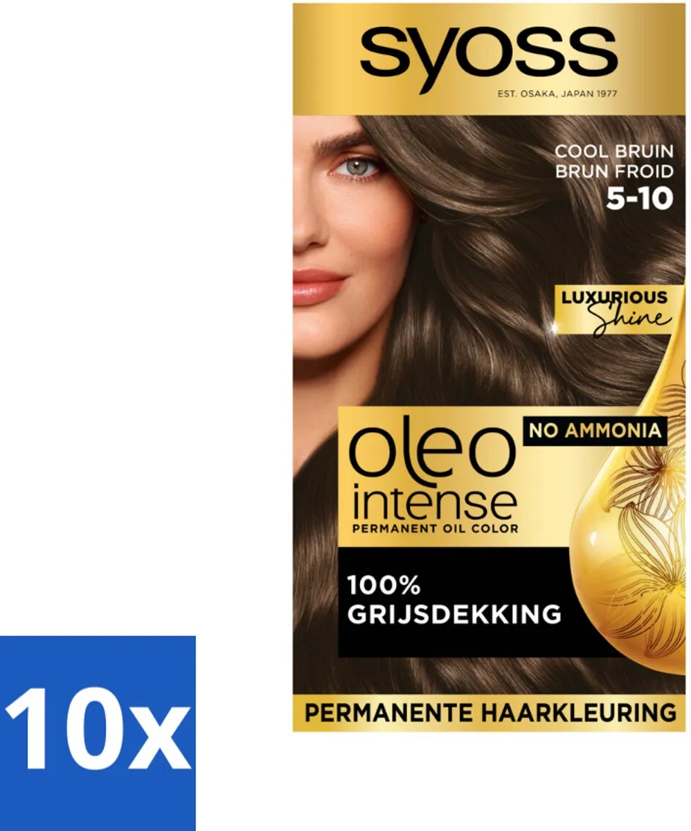 SYOSS Oleo Intense 5-10 Cool Bruin Haarverf