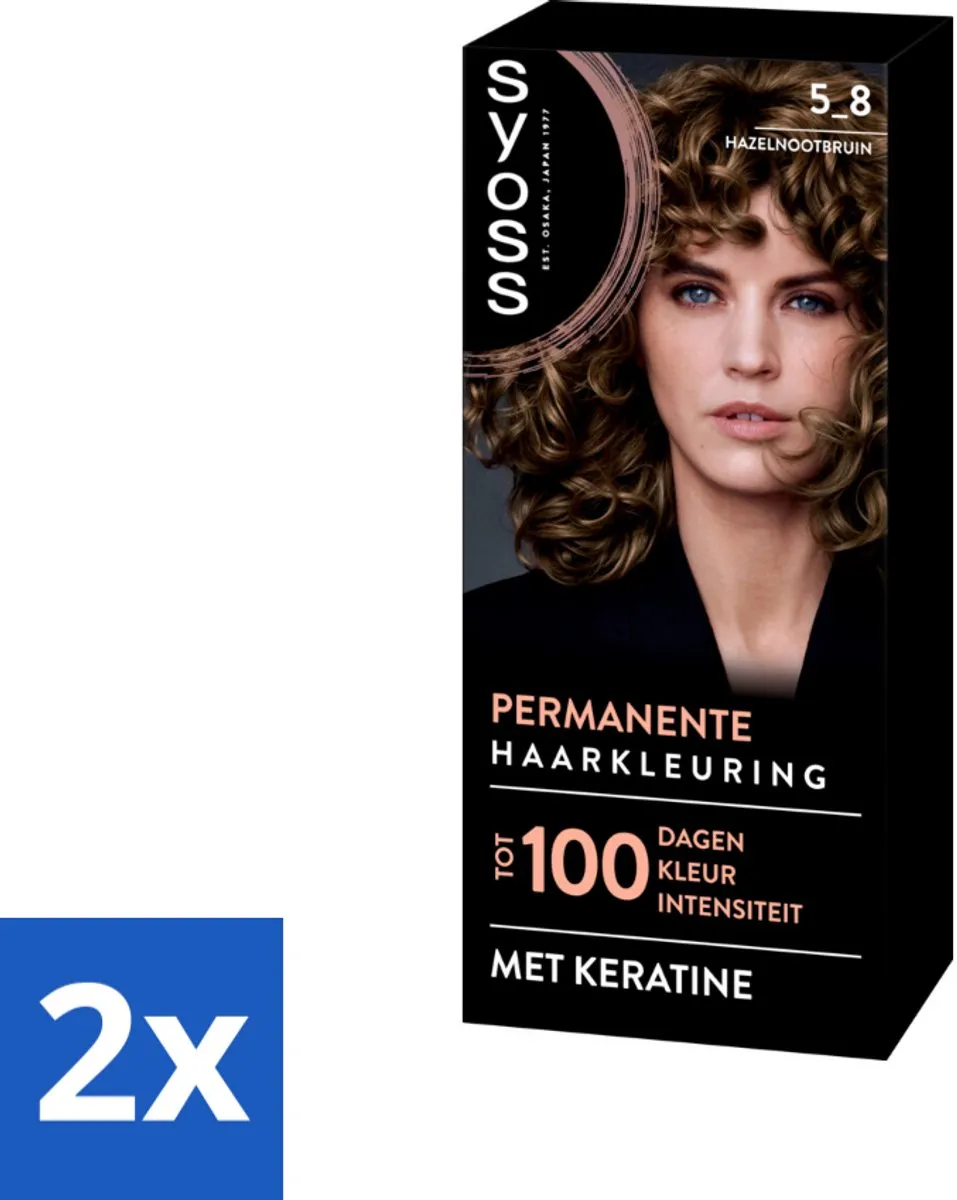 SYOSS Coloration 5-8 Hazelnootbruin Haarverf