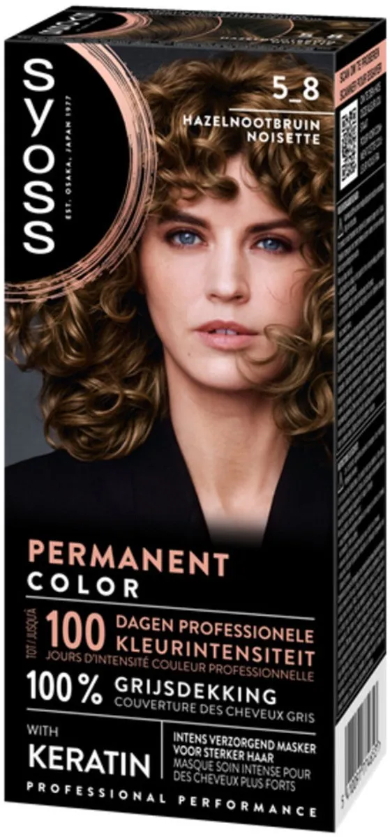 SYOSS Coloration 5-8 Hazelnootbruin Haarverf - 2x230ml