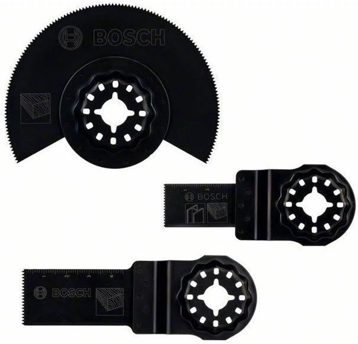 Bosch Universele Multitool Set 3-delig - Hout Metaal