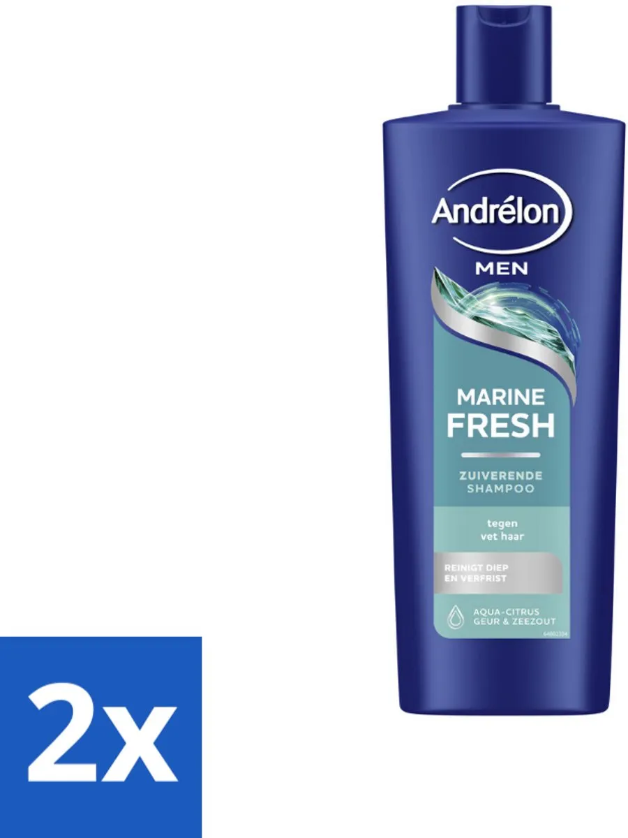 Andrélon Men Marine Fresh Shampoo 400ml