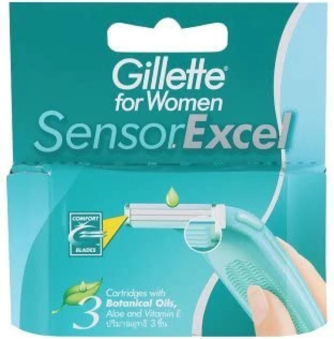 Gillette Venus Women Sensor Excel Scheermesjes 3 Stuks