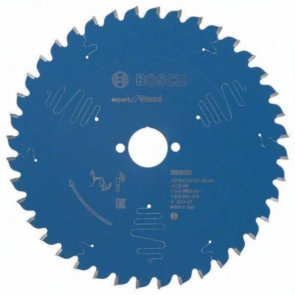 Bosch Expert 2608644079 Cirkelzaagblad Hout - 216mm Ø 40 Tanden