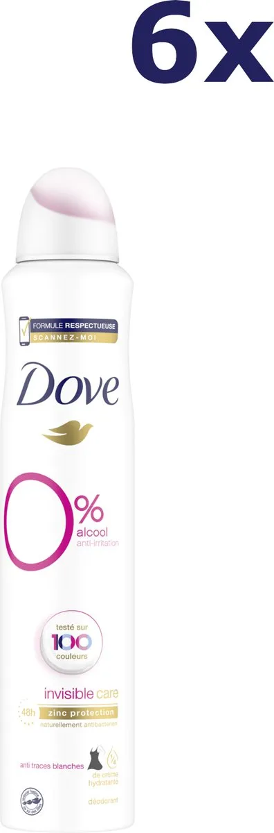 Dove Invisible Care Deo Spray 200ml