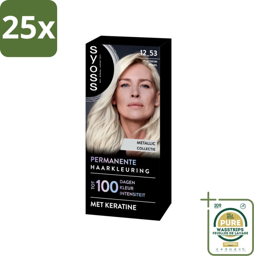 SYOSS Coloration 12-53 Platinum Pearl Haarverf