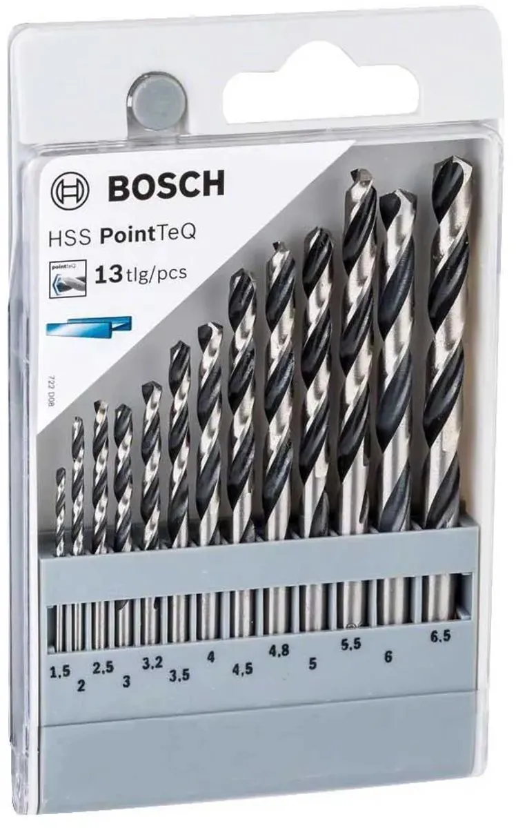 Bosch 2608577349 HSS PointTeQ Spiraalboor Set 13-delig - Metaal