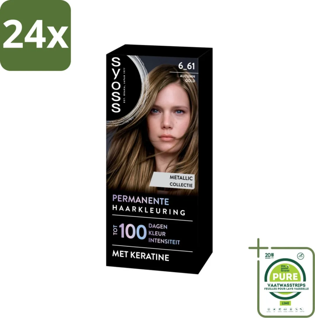 SYOSS Coloration 6-61 Autumn Gold Haarverf