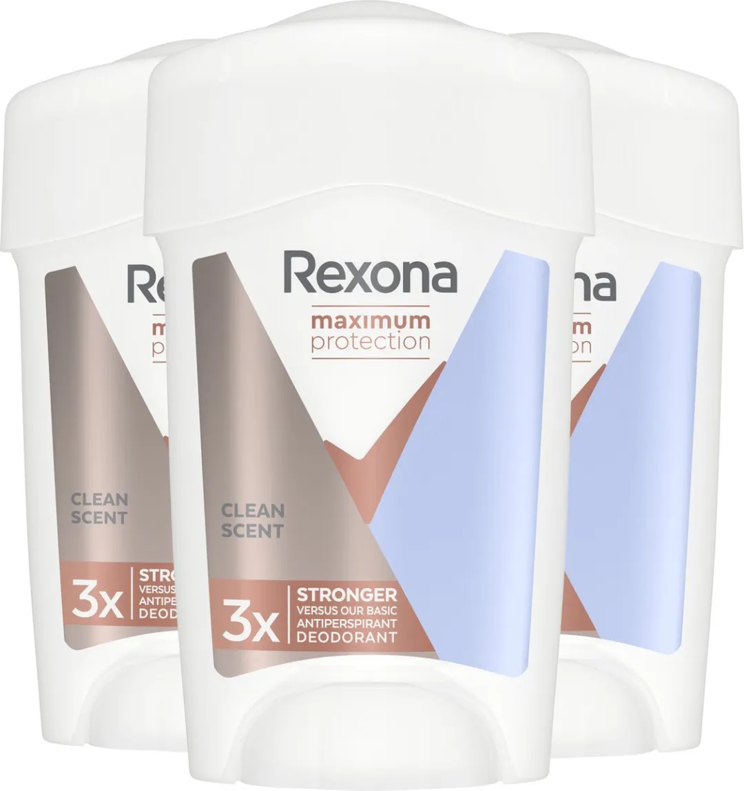 Rexona Women Maximum Protection Anti-Transpirant Stick - 3x45ml