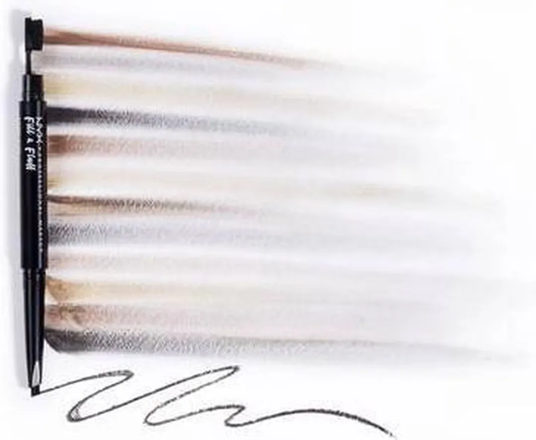 NYX Fill & Fluff Wenkbrauwpotlood Auburn - 15g - afbeelding 6 van 6