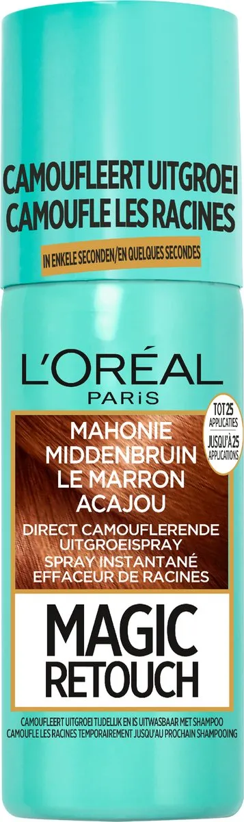 L'Oréal Paris Magic Retouch Middenbruin Uitgroeispray - 20 Stuks - afbeelding 6 van 6