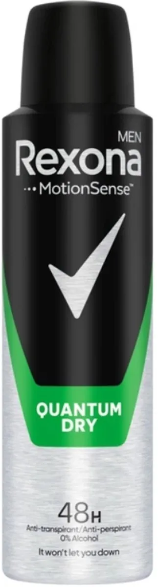 Rexona Men Quantum Dry Deodorant Spray 150ml - 24 Stuks