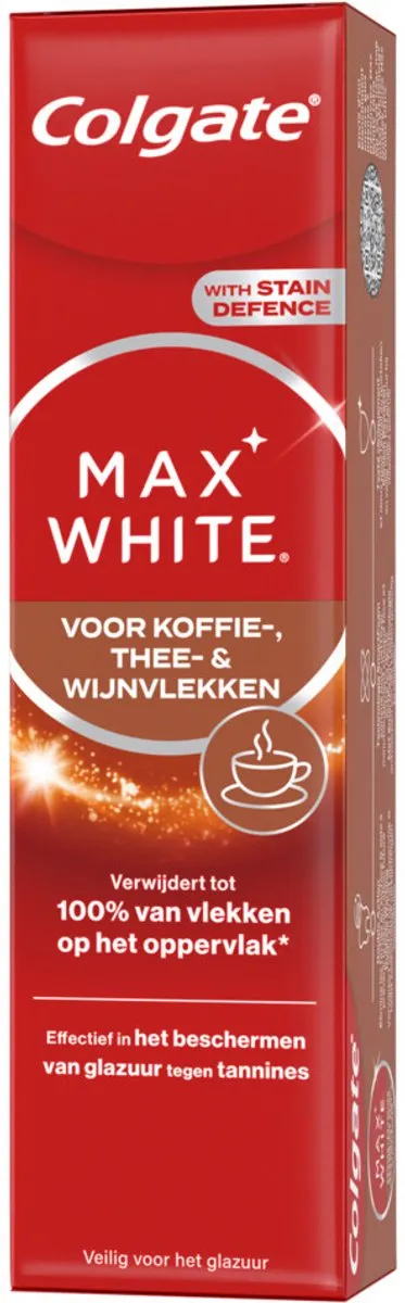 Colgate Max White For Coffee Tandpasta 75ml