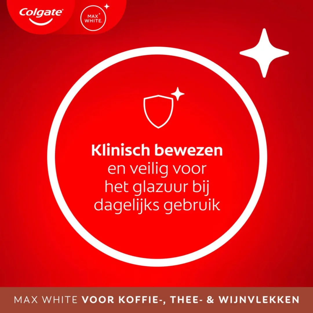 Colgate Max White For Coffee Tandpasta 75ml