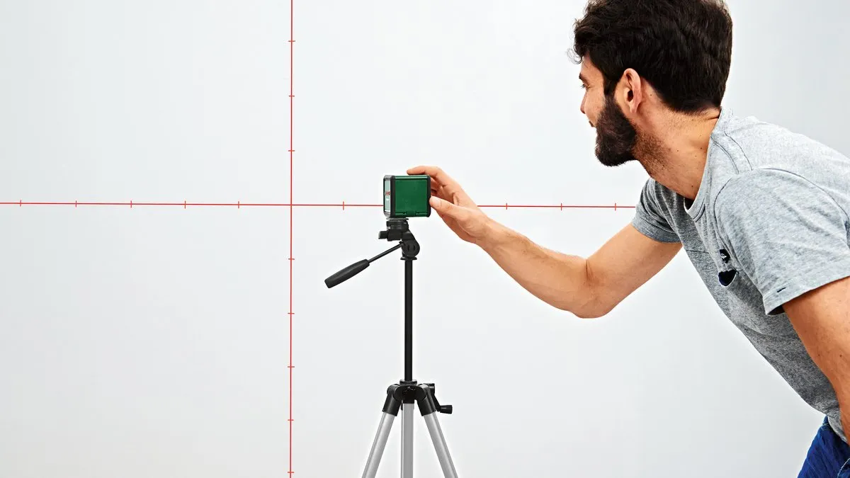 Bosch Quigo Plus Kruislijnlaser 7m - Rood - afbeelding 6 van 6