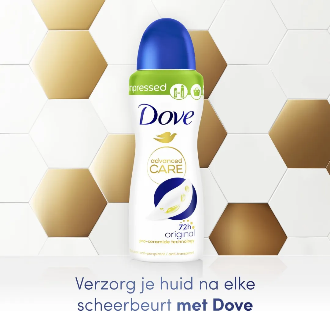 Dove Anti-Transpirant Spray Original 6x100ml