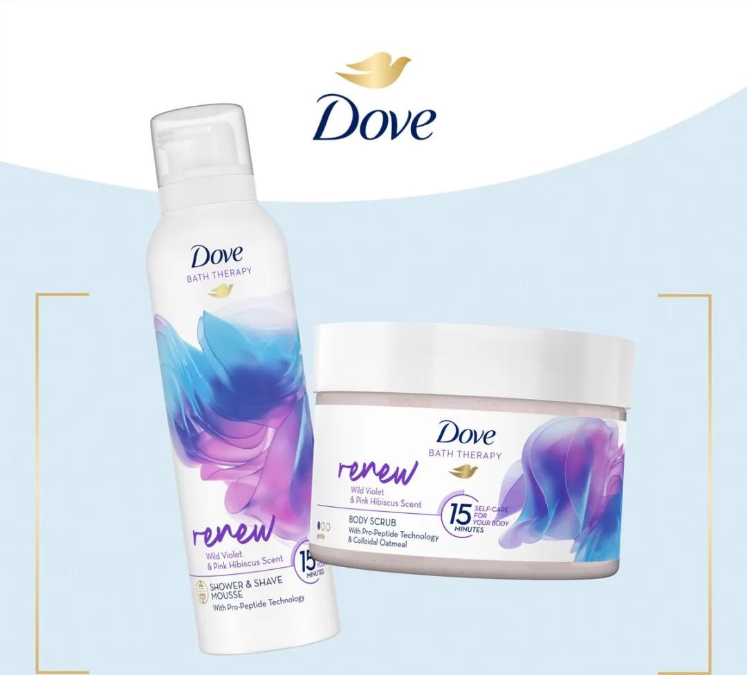 Dove Bath Therapy Renew Bodyscrub 295ml