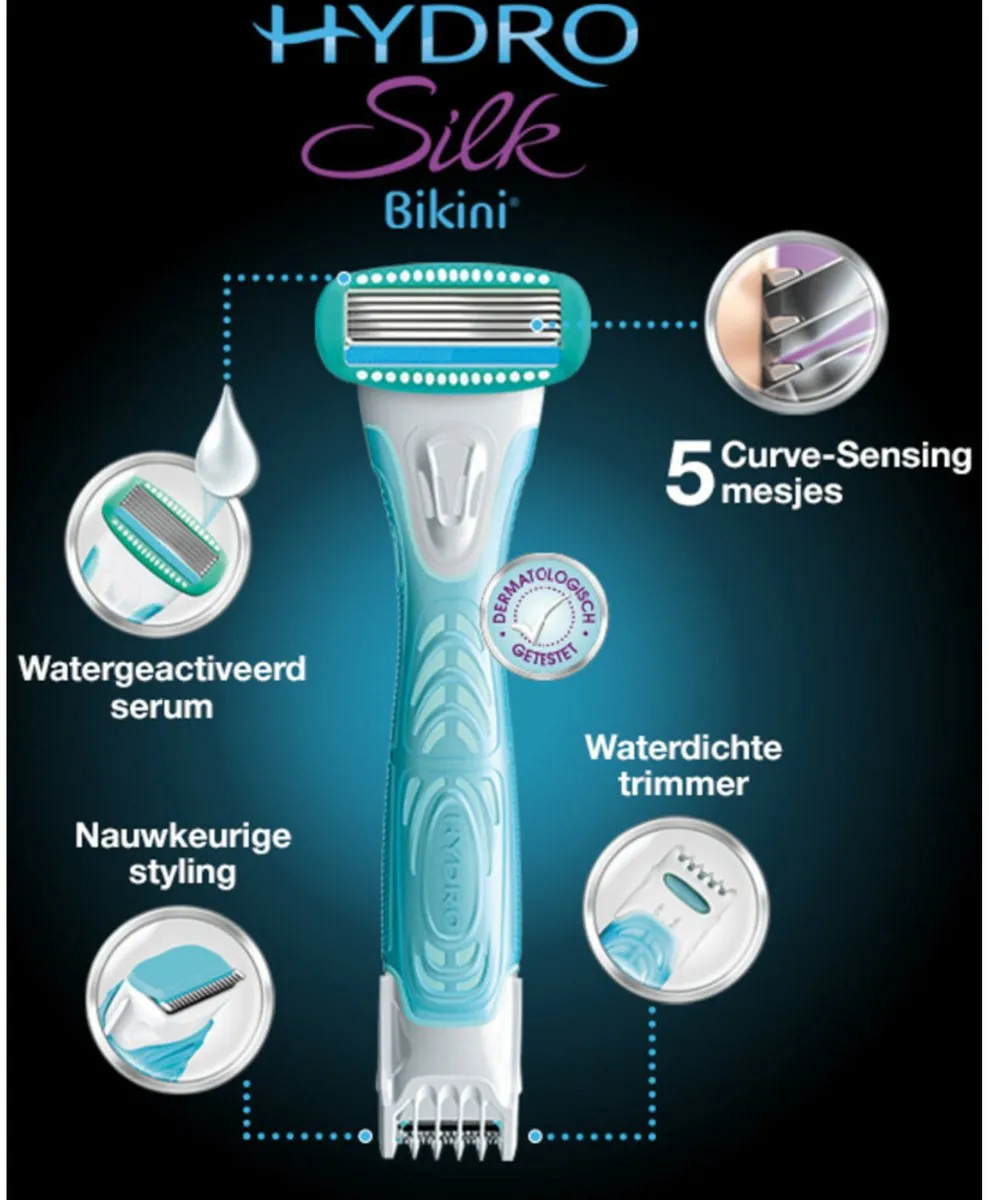 Wilkinson Woman Bikini Trimmer Hydro Silk - Blauw