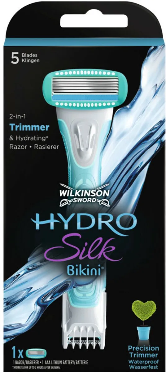 Wilkinson Woman Bikini Trimmer Hydro Silk - Blauw