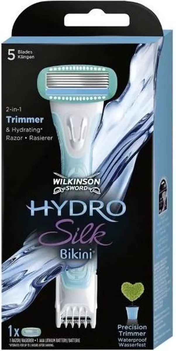 Wilkinson Woman Bikini Trimmer Hydro Silk - Blauw