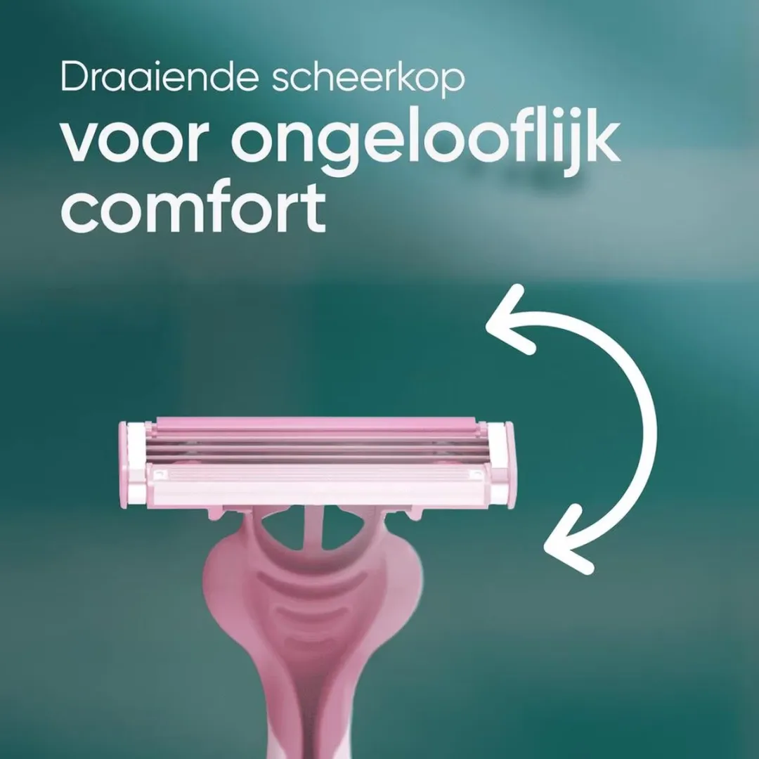 Gillette Venus Simply 3 Wegwerpmesjes - 12 Stuks - afbeelding 6 van 6