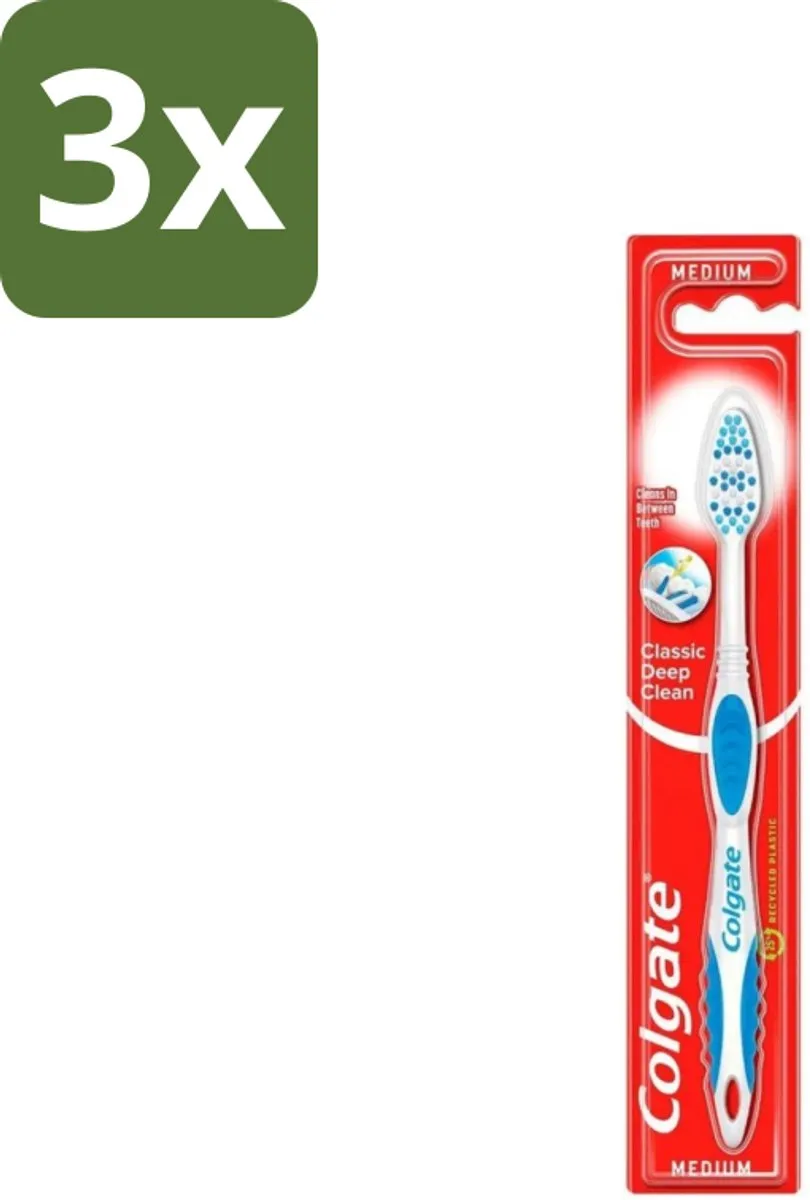 Colgate Classic Deep Clean Medium Tandenborstel