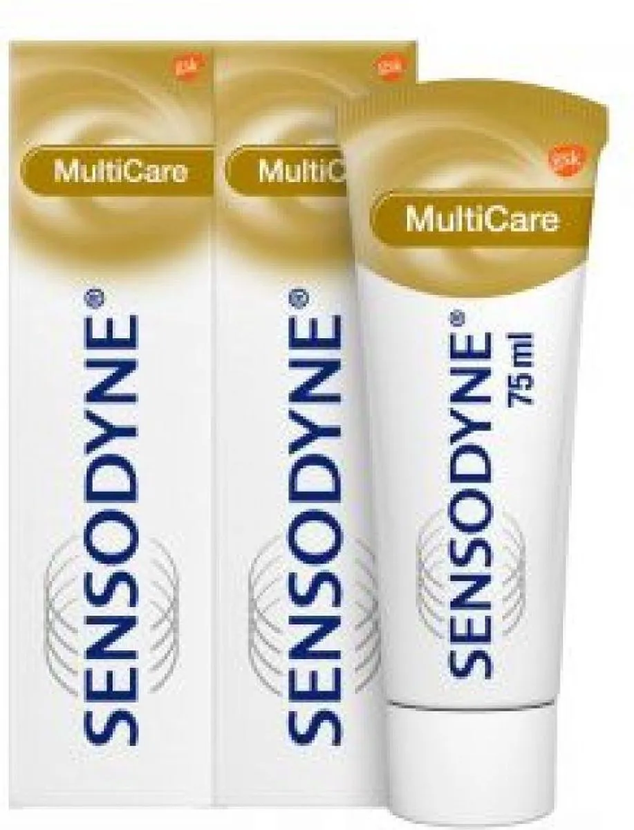 Sensodyne MultiCare Tandpasta 20 Stuks (6x2x75ml) - afbeelding 6 van 6