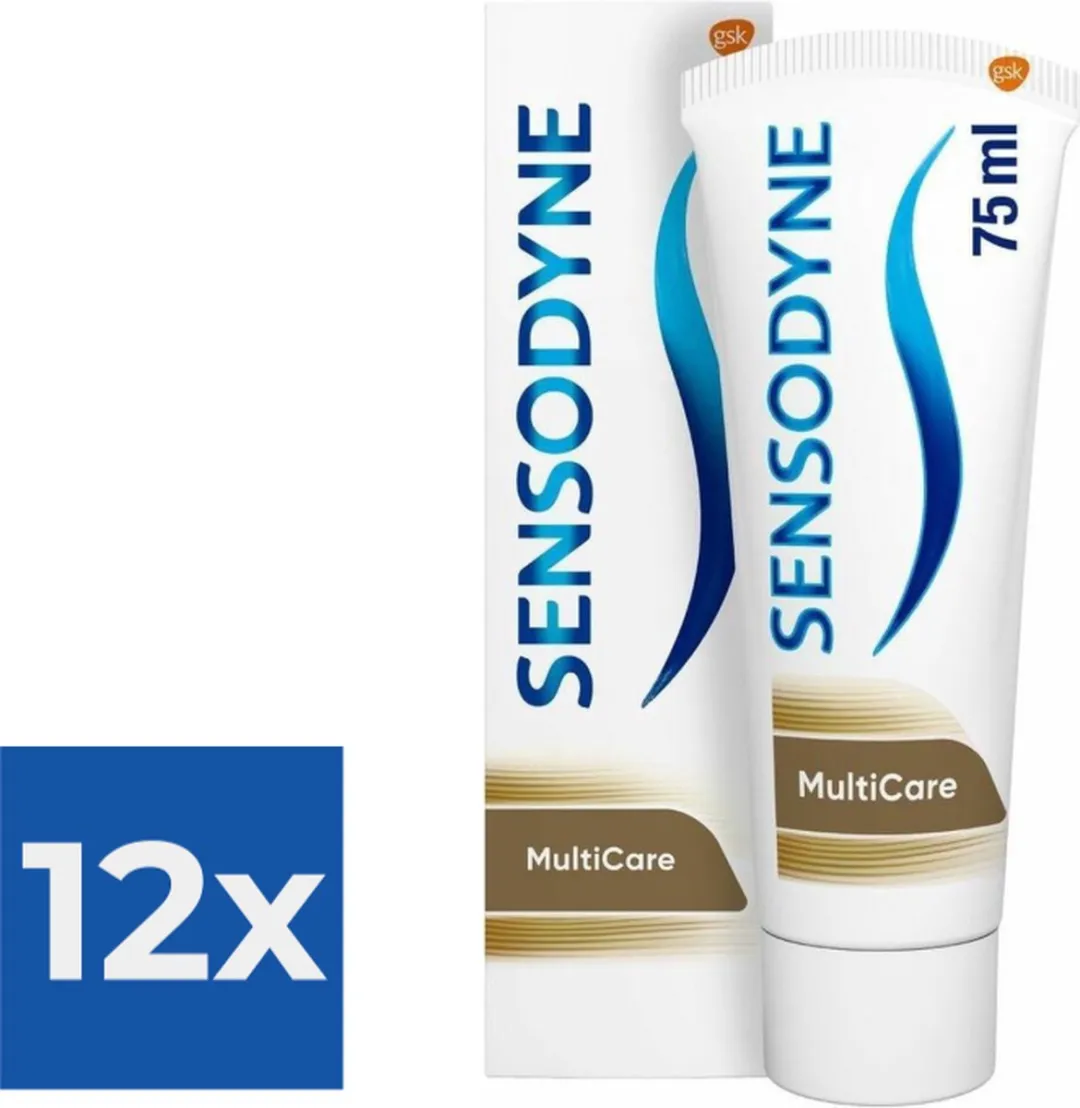 Sensodyne MultiCare Tandpasta 20 Stuks (6x2x75ml)