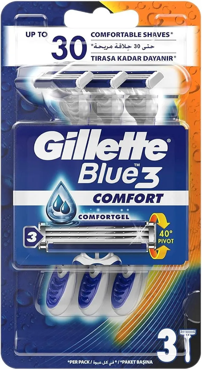 Gillette Blue3 Wegwerpscheermesjes