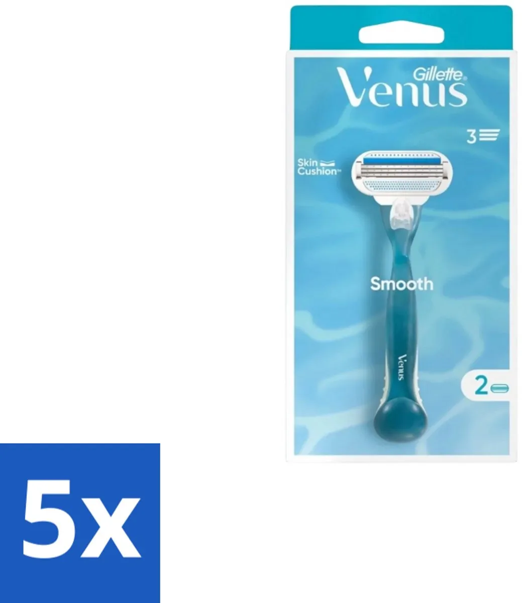 Gillette Venus Smooth Navulmesjes 3-delig