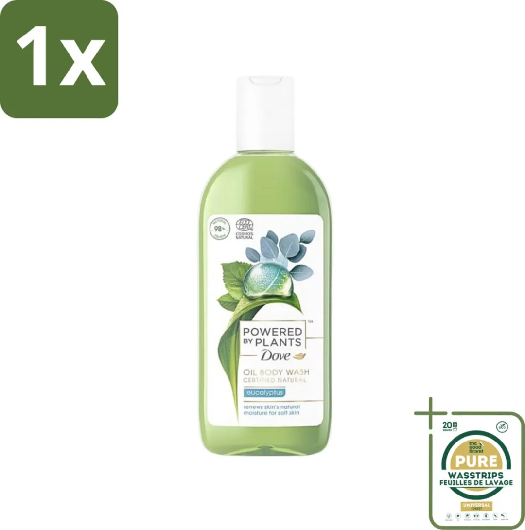 Dove Powered by Plants Body Wash Eucalyptus 250ml