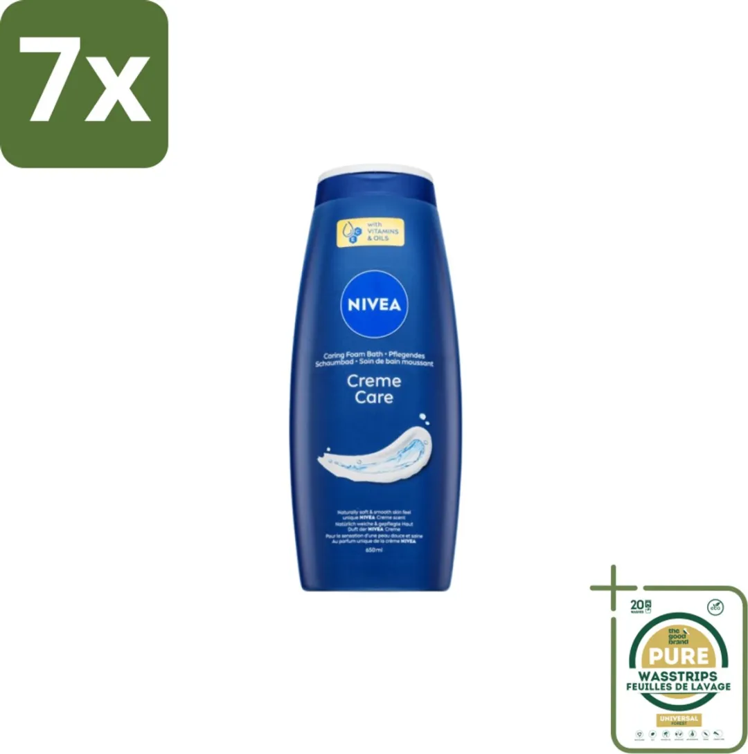 NIVEA Creme Care Douchegel 650ml - 7 Stuks