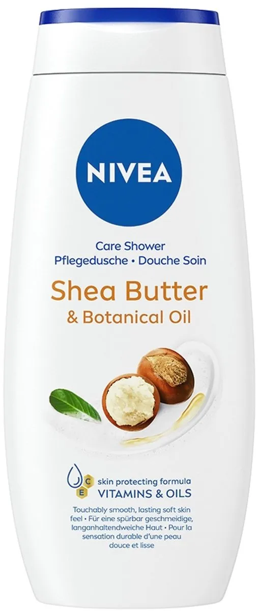 NIVEA Douchegel Shea Butter & Botanical Oil 250ml - 3 Stuks