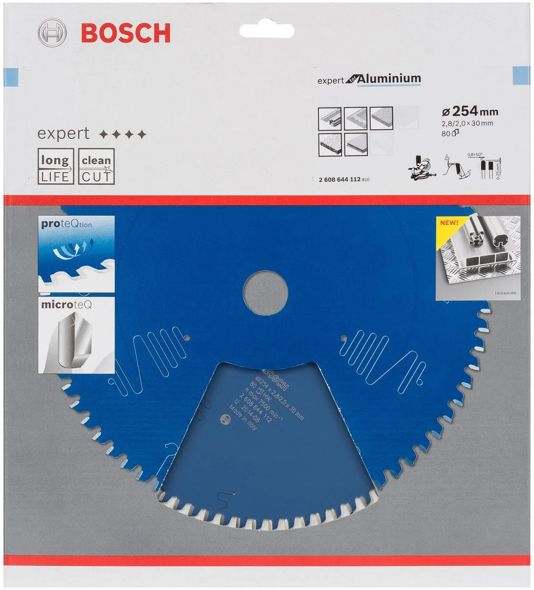Bosch Expert Cirkelzaagblad 235mm 80 Tanden - Aluminium - afbeelding 6 van 6
