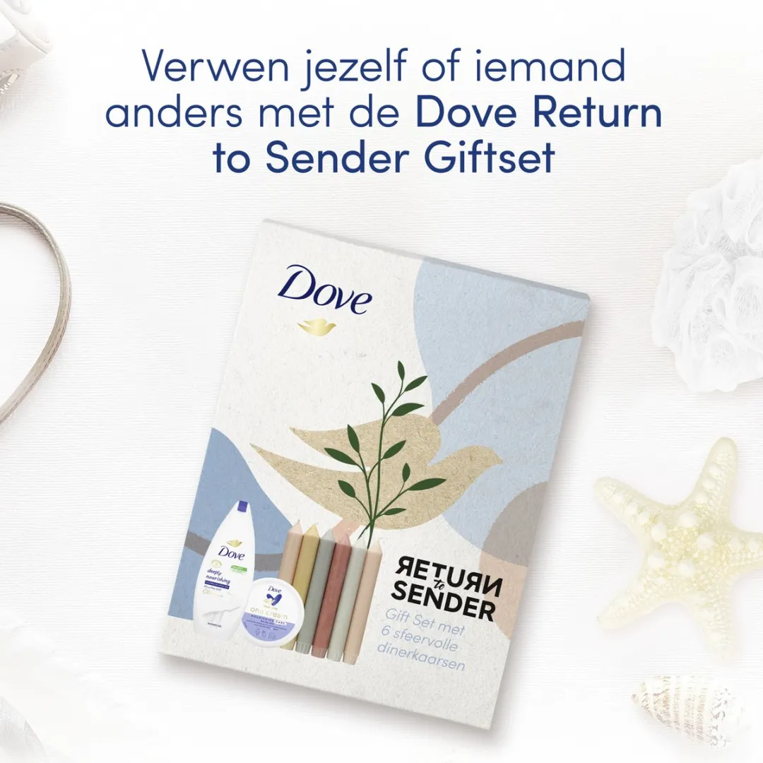 Dove Return to Sender Giftset - 6 Stuks - 500ml