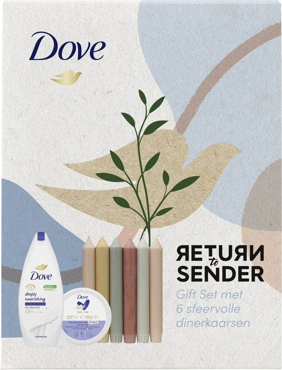 Dove Return to Sender Giftset - 6 Stuks - 500ml