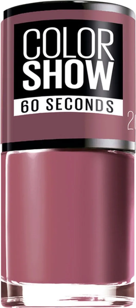 Maybelline Colorshow Blush Berry Nagellak 20 - 6ml - Zwart