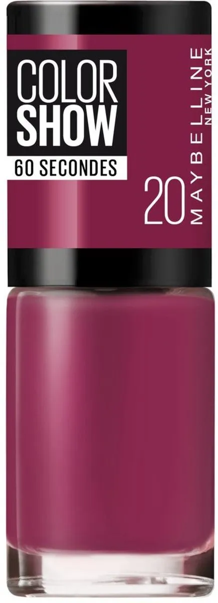 Maybelline Colorshow Blush Berry Nagellak 20