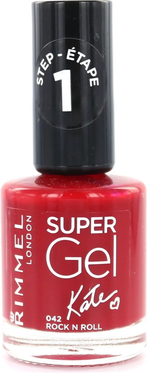 Rimmel London SuperGel Nagellak 042 Rock n Roll - 12ml - afbeelding 6 van 6