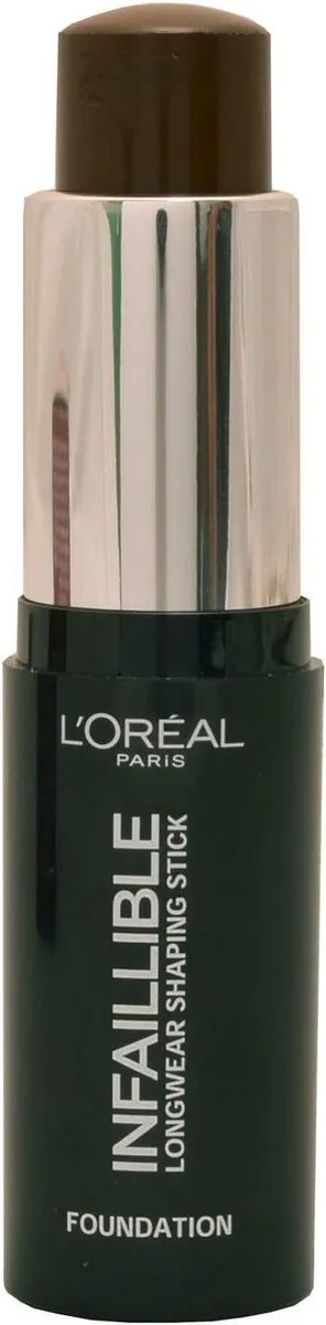 L'Oréal Paris Infallible Longwear Shaping Foundation Stick 250 Ebony - 9g