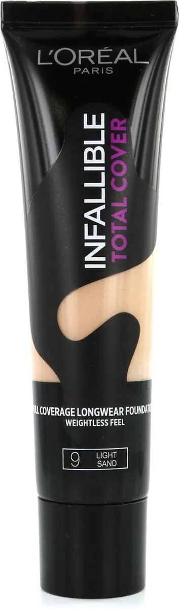 L'Oréal Paris Infallible Total Cover Foundation 9 Light Sand